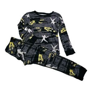 Carter's Black and Yellow Kids Pajama Set